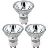 Generico Lampadina GU10 MR16 3 Pezzi 35-50W 220V | For Illuminazione A Binario E Ad Incasso(220-240V 35W)