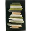Mirabello CARRARA Tappeto Bagno in Spugna John Green Puro Cotone con Antiscivolo 70x140
