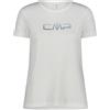 CMP T-Shirt Tecnica con Logo Donna