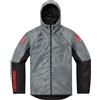 Icon Giacca Moto In Tessuto Icon AIRFORM BATTLESCAR Gray