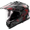 Ls2 Casco Moto Adventure Ls2 MX702 PIONEER 2 CRAZY Nero Grigio R