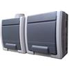 Aquant IP65 1 interruttore IP44 da parete, per ambienti umidi, Schuko Hermes ANTRA (doppio interruttore 0332-07) x, bianco, 53 x 141 x 83 mm