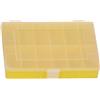 hünersdorff Cassetta a scomparti PP COMPACT, 12 scomparti 170x250x46 mm, colore giallo