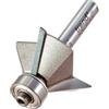 Trend Frese per smusso guidate 45° a 3 taglienti, gambo 1/4 TCT | Fresa guidata a 3 taglienti per smussi 45° puliti in legno duro, tenero e compositi, TCT 41/5x1/4TC