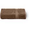 Caleffi Telo Doccia Grande 100x150 cm Asciugamano Bagno Cotone Caffè | Spugna morbida e assorbente, asciugatura rapida, teli e asciugamani grandi per casa, palestra, piscina e spa
