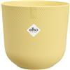 Elho jazz round 16cm vaso da fiori - Cream Yellow | Ø 16.5 x Alt. 15.3 cm | Adatto per interni | Plastica riciclata al 100%