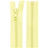 cyclingcolors 2x Cerniera Lampo n. 5 30 cm Chiusure Cursore Tirante Zip Poliestere Abbagliamento Arredamento Cucito Giacche, Giallo Narciso