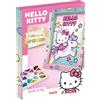 Lansay - Collection Sequins Hello Kitty - Quadro Paillettes - Da 7 Anni | Set Kawaii - Cornice, Base in Polistirolo, Spilli e Paillettes Inclusi - Attività Rilassante - Da Appendere o Appoggiare