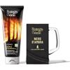 Bottega Verde - Set Regalo Uomo, Nero d'Ambra, Shampodoccia e Boccale | Confezione Regalo Uomo con Shampodoccia 200 ml con estratti di Legni Pregiati e Boccale Birra, Idea Regalo