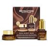 Revolution Beauty London Revolution Pro Miracle Mini Night Duo, siero & crema al collagene | Mini siero notte & crema notte al collagene vegan, regalo per lei