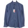 BLUEFIELDS Camicia Blufields Da Uomo SMALL A Righe Con Logo A Triangolo E Bottoni