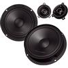 PIONEER TS-Q160C-VW Sistema di altoparlanti componenti a 2 vie da 16,5 cm (6,5) per VW, Audi, Seat e Skoda (350 W max., 50 W RMS), tweeter separato