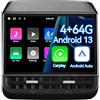 Osemall Schermo posteriore da 8,66 pollici compatibile con Tesla Model 3 19-23 e Y19-24, Android 13 supporta la visione di film HD, 4+64G, 8-core, supporta la regolazione del sedile e l'aria