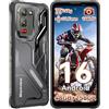 Blackview Fort 5 Rugged Smartphone Andriod 16, 10.7mm&248g Ultra-thin Telefono indistruttibile, 6.78'' 120Hz, 108MP+50MP Telefono Indistruttibile, 36GB+256GB, MTK G100/IP69K/NFC/700 Nits