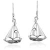 AeraVida Orecchini pendenti in argento Sterling 925 a tema nautico minimalista, stile casual, da donna, idea regalo