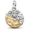 PANDORA Medaglione ME 764986C01 Toro con zirconia