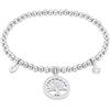 Lotus Style LS2170-2/4 Millennial Collection Bracciale Donna Acciaio, No aplica, Argento, zirconia blu