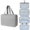 AiQInu Beauty Case da Viaggio, Borsa da toilette da viaggio per Donna Uomo,impermeabile Beauty Case con Gancio per Appendere per Organizzare Oggetti Personali Accessori