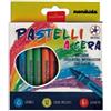 Pastelli a cera 12 pastelli Monokids