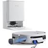 ECOVACS T90S Pro OMNI Robot Aspirapolvere Lavapavimenti 40.000 Pa | OZMO Roller Gen 3.0, Lavaggio Mocio Autom., Spazzola anti-groviglio, Navigazione. AI, Ricarica PowerBoost Stazione All-in-One