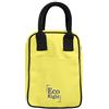 Eco Right - Borsa termica portavivande, per adulti al lavoro e bambini a scuola, contenitore per il pranzo, riutilizzabile, in tela, colore: nero, 0703