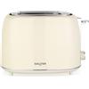 Salter Bollitore Salter Retro 1.7 L - Ebollizione Rapida da 3KW, Base a 360°, Filtro Anticalcare Rimovibile, Finestra di Livello Acqua, Indicatore Luminoso, Sensore a Secco e Spegnimento Automatico, Crema