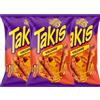Generic 3X Confezioni Per Takis Volcano Mais Formaggio e Piccante - 100 g | Snack croccante al mais con intenso sapore di formaggio e peperoncino, perfetto per spuntini in viaggio o a scuola