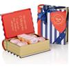 Venchi - Mini Libro con 8 Cioccolatini Assortiti, 105 Gr, Senza Glutine, Senza Coloranti e Conservanti, Idea Regalo Festa della Mamma
