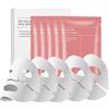 Unerder Maschera Collagene Viso, Bio Collagen Face Mask, Maschera Viso Hydrogel Lenitive, Idratante Profonda per la Notte, Riduce le Rughe Migliora l'Elasticità, Cura Viso Nutriente Riparatrice, 5PCS