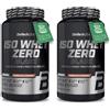 BioTechUSA Iso Whey Zero Black | a base di isolato di siero | con creatina (Confezione da 2)
