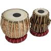 Royal Kurta Royal Indian Handmade Designer Copper Tabla Set - 3 KG Copper Bayan - Sheesham Dayan Tabla Set Da India