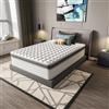 DEWINNER Materasso ibrido 120 x 190 x 30 cm con molle insacchettate e memory foam, 7 zone di comfort, durezza media, certificato Oeko-TEX, supporto perfetto e durata, materasso per adulti