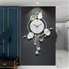 Vnook Orologio da Parete, Grande Orologio Decorativo for Soggiorno, Orologio Silenzioso Senza ticchettio, Orologio da Parete a Batteria for Camera da Letto, casa colonica, Ufficio