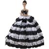Codulu vestito per bambola da 11,5 pollici-abito da principessa in pizzo/F | 1 pz,abito da sera vestito da festa,bambola americana 30cm,bambola BJD 1/6,regalo per bambini
