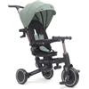 GIOJOY MoovEvo Triciclo Pieghevole Evolutivo 6-in-1 per Bambini | Dai 6 Mesi a 25 kg, 6 Funzioni, Evolutivo, Maniglione Genitore regolabile, Sedile girevole Fronte Mamma e Strada