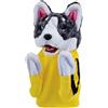 Pesoncarl Dog Hay Puppet Kung Fu Husky Soft Soft Soubabile Boxe Wand Interactive Puppet Toddler lavabile Peluga Boxing Husky Toys Puppets
