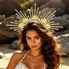 JeVenis di sirene per capelli ghirlanda teschio costume da ondina dea | di sirene per capelli ghirlanda teschio costume da ondina dea travestimento rinascimentale cerchio