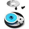 DBEIXIWEI RC Car Belt Drive Trasmissione Gear per Tamiya TT02 TT02S RC Veicoli 3.17mm Motor Gear