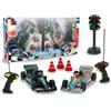 Teorema Giocattoli, Set 2 Macchine Radiocomandate Formula 1, Racing Sfida Macchina Telecomandata per Bambini con Semaforo Funzionante e Coni, Scala 1:20, Gioco di Corse per Due Giocatori, 3+ Anni