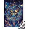 JZBQWGFHMVLD Farfalla Fantasia Puzzle 1000 Pezzi Carta per Adulti Scenario Notturno Gioco di Puzzle 1000 Pezzi Relax Concentrazione Decorazione Regalo 70x50cm/1000pcs