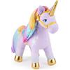 Unicorn Academy Wildstar - Peluche ufficiale a forma di unicorno, per bambine da 1 anno in su, viola, 17,8 cm