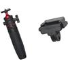 CAZSTYK Treppiede per selfie stick con clip magnetica per tasca 3/4 | Supporto per impugnatura per treppiede da tavolo con testa a flessibile Supporto esteso per fotocamera Action