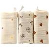 CATZUM 3 Pezzi Mussola per Neonati, Ultra Morbida e Super Assorbente, Unisex, Adatta per Bambini e Bambine (22 x 23 cm)