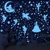 Aomaic 470Pezzi Unicorno Fluorescenti Adesive Soffitto,Stelline Luminose Cameretta | Unicorno Adesivi Murali Bambini Fluorescenti Stickers,Murali Bambine Decorazioni Cameretta,Bimba per Ragazza