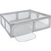 Moby-System Box Bambini 180x200 cm - Recinto per Bambini - Box Neonato con Superficie Antiscivolo - Finitura Sicura - Facile da Montare, Senza l'uso di Attrezzi - Borsa da Trasporto