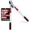 TABOR Tools GG22A Troncarami a incudine estensibile con azione composta, 69-102 cm, taglierina telescopica per alberi con manico lungo con capacità di taglio ⌀ 5 cm, taglia rami spessi con facilità.