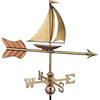 Good Directions 8803PR - Segnavento per Cottage a Vela, Rame Lucido con Montaggio sul Tetto, Rame Puro