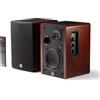 PreSonus Eris Accent Diffusori da Scaffale Amplificati 50W USB-C | Altoparlanti da scrivania attivi, ingresso ottico e coassiale, RCA, AUX, uscita subwoofer, suono stereo hi-fi, PC, TV