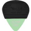 Fender Mojo Grip Dura-Tone Delrin 351 Plettri Chitarra .58mm 3x | 3 plettri Delrin 351 Surf Green, .58mm light, grip migliorato, chitarra elettrica & acustica, ideali principianti