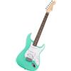 Fender Squier by Fender Debut Stratocaster HSS Chitarra Elettrica, Sea Foam Green | Chitarra elettrica per principianti, lezioni virtuali gratuite, manico facile da suonare, pickup HSS
